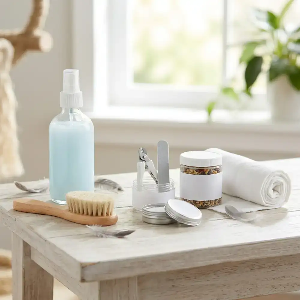 Bird grooming and specialized care products